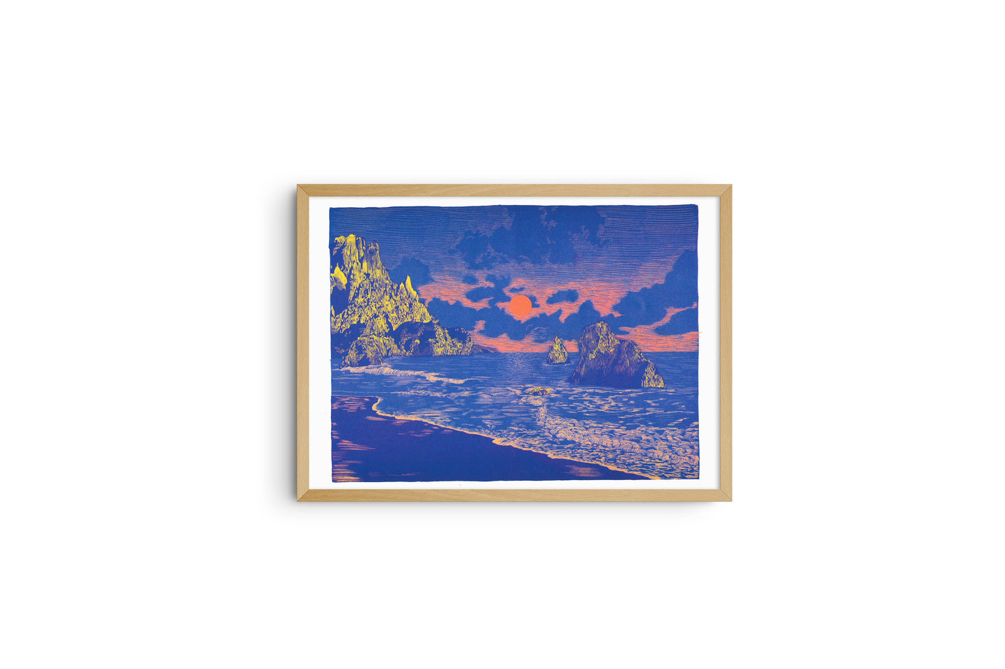 Affiche A3 - Manon Diemer - Apocalyptic sea