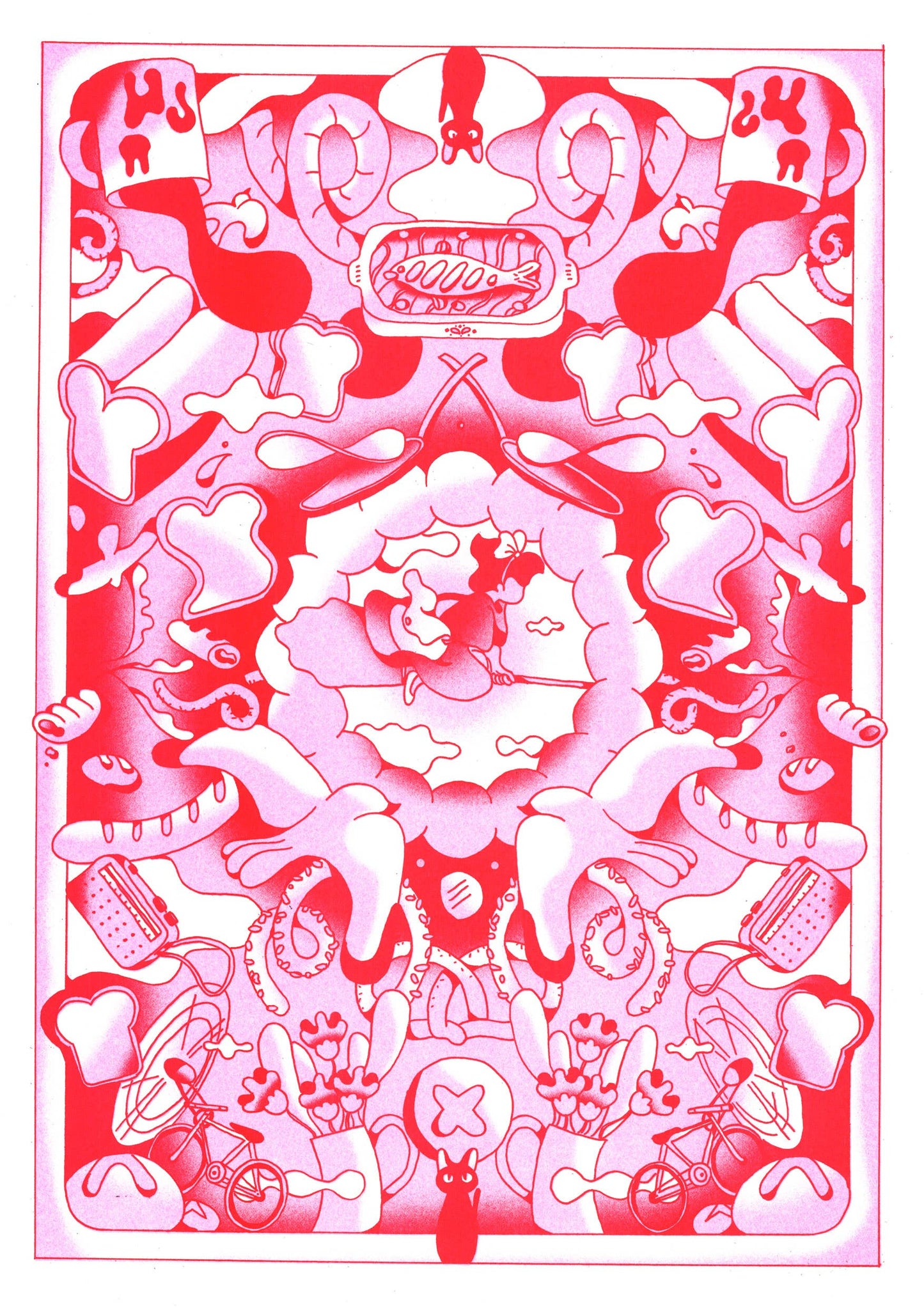Affiche A3 - Miyazaki - Kiki La Petite Sorcière 