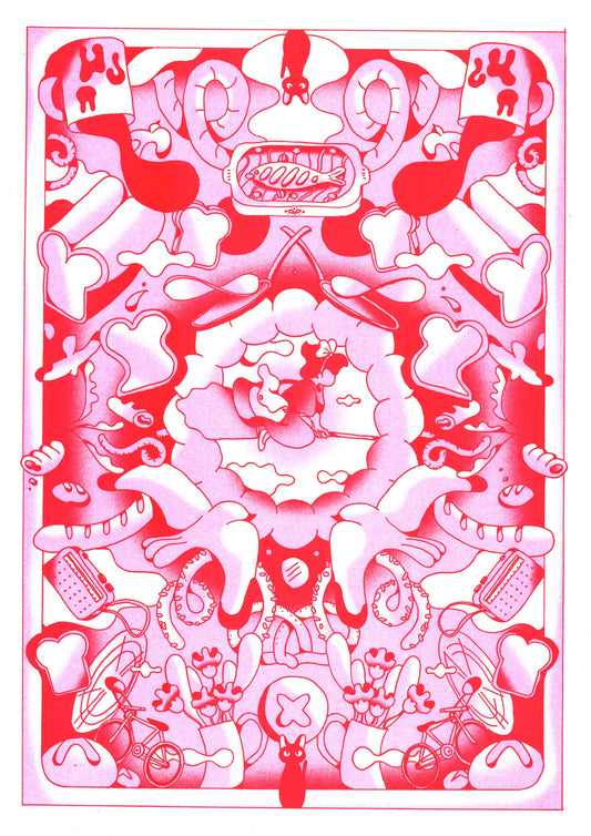Affiche A3 - Miyazaki - Kiki La Petite Sorcière 