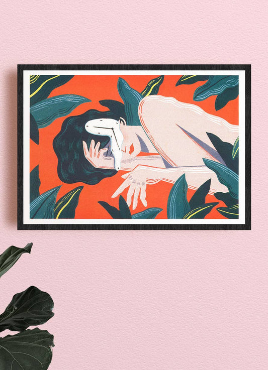Affiche A3 - Clara Dupré - Le manque de temps